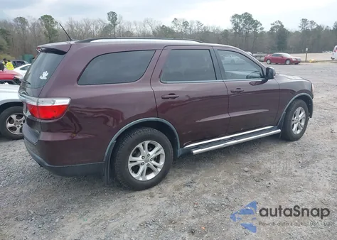 2012 Dodge Durango Crew z USA, uszkodzony, nr VIN 1C4RDHDG5CC210744